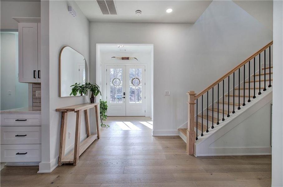 Furnished interior view inside a new home in , Cartersville (Image 34).
