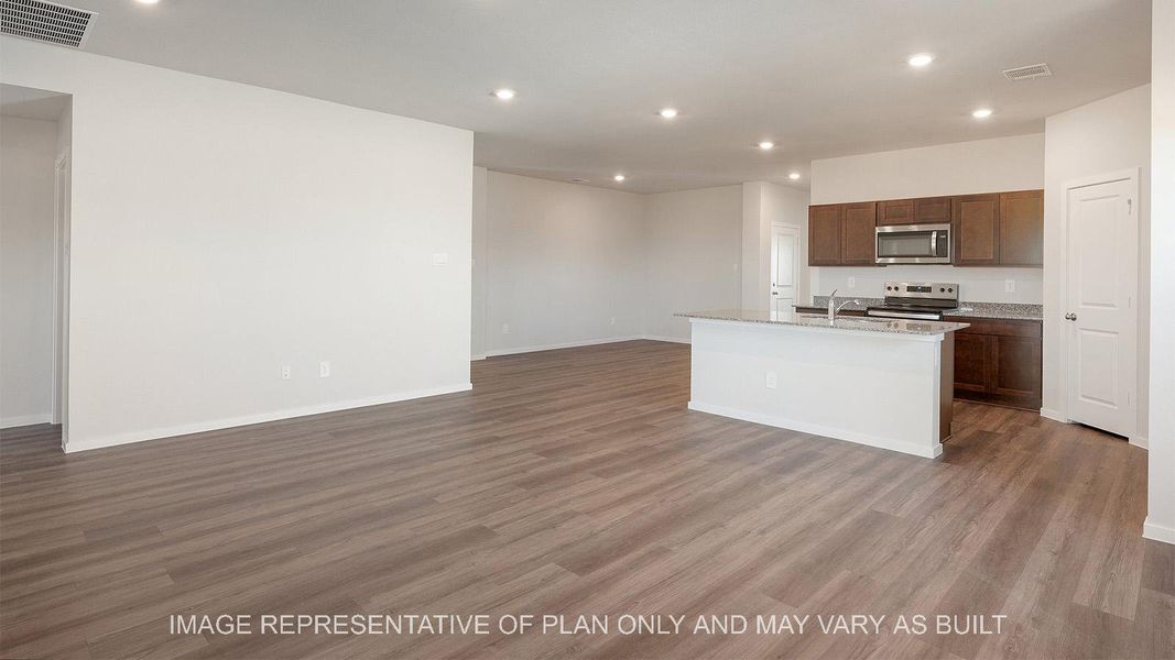 Spacious, unfurnished interior of a new home in Cornerstone, Rockdale (Image 6).