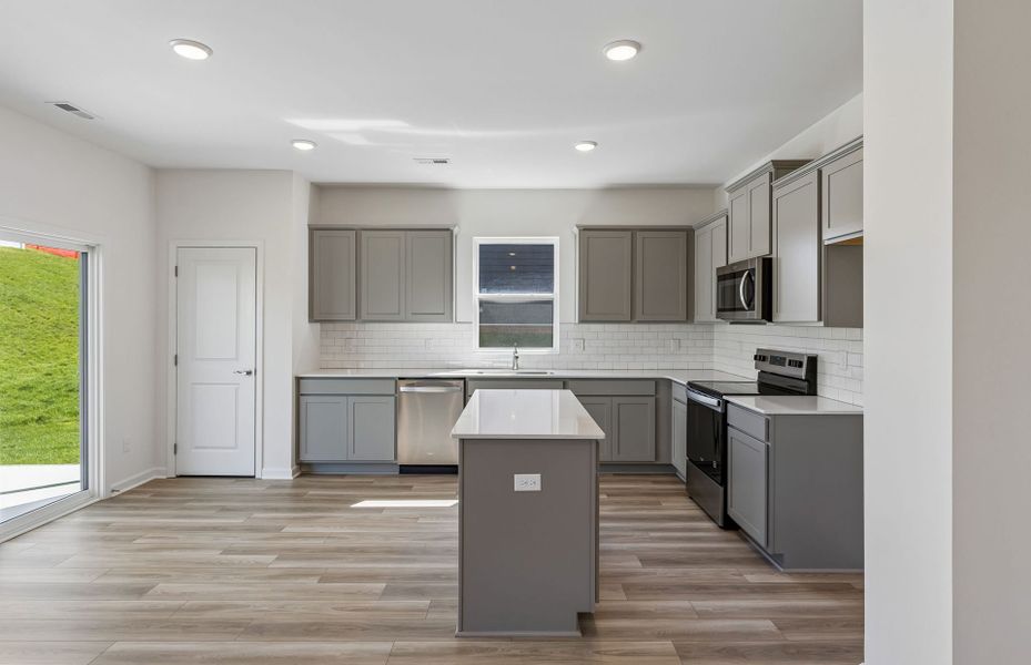 Furnished interior view inside a new home in Independence at Carter's Station, Columbia (Image 6).