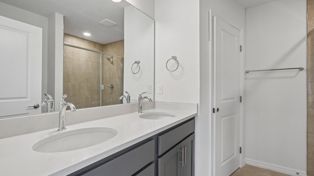 The Primary Bathroom The Primary Bathroom