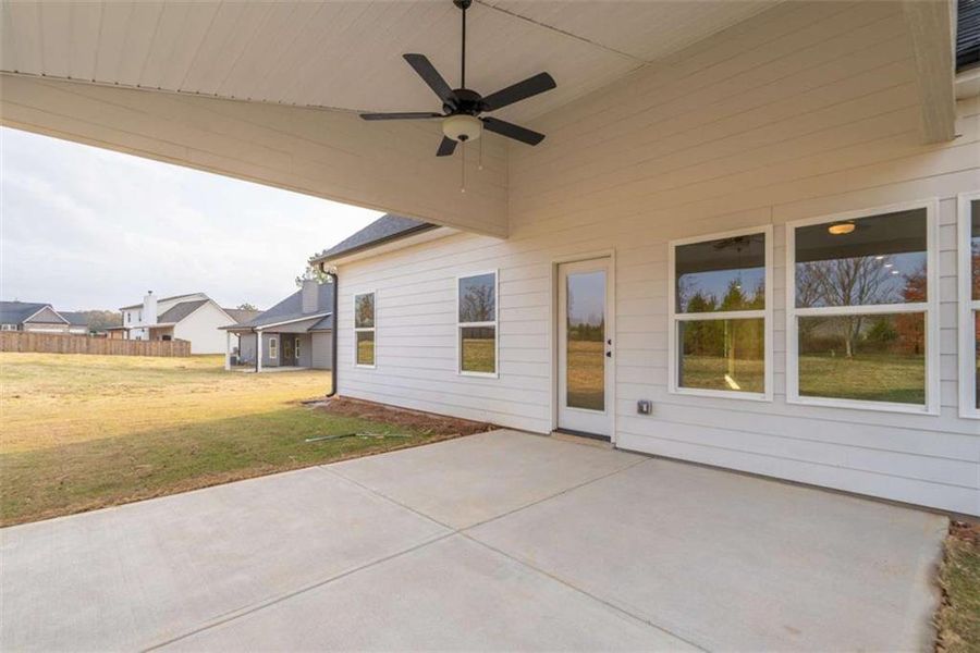 Exterior details and patio area of a home in , Good Hope (Image 20).