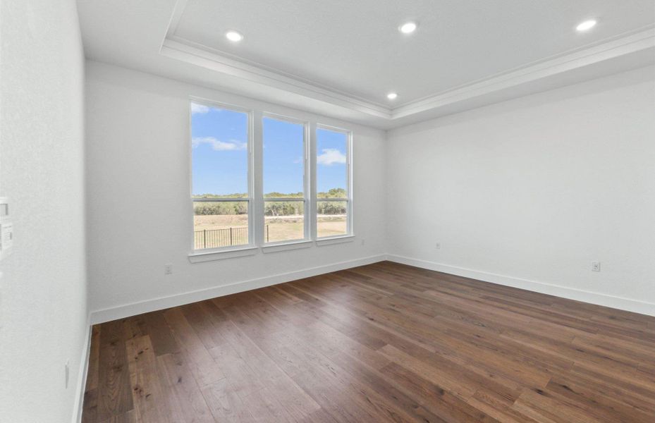 Spacious, unfurnished interior of a new home in Sun City Texas, Georgetown (Image 32). Spacious, unfurnished interior of a new home in Sun City Texas, Georgetown (Image 32).