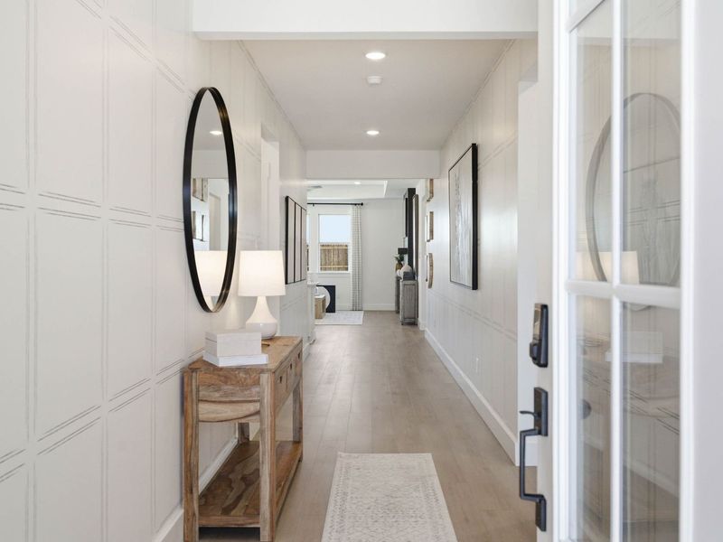 Representative furnished interior of a home built from the The Laurel M by Davidson Homes LLC in Parks at Foster Crossing, Anna (Image 5). Representative furnished interior of a home built from the The Laurel M by Davidson Homes LLC in Parks at Foster Crossing, Anna (Image 5).
