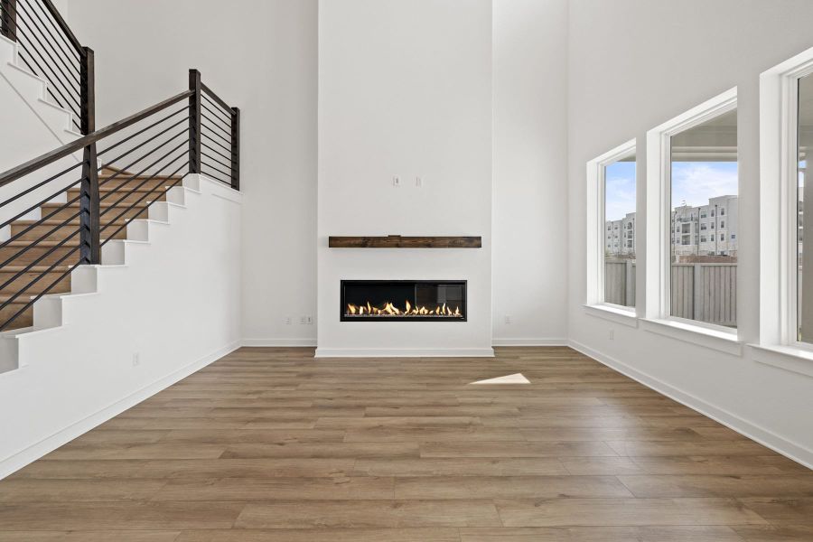 Spacious, unfurnished interior of a new home in Park Central, Georgetown (Image 34). Spacious, unfurnished interior of a new home in Park Central, Georgetown (Image 34).