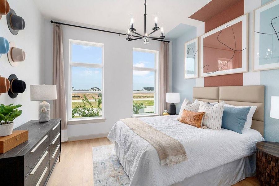 Furnished interior view inside a new home in , Waller (Image 3).