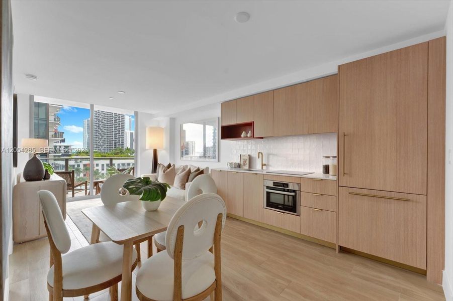 Furnished interior view inside a new home in , Miami (Image 25). Furnished interior view inside a new home in , Miami (Image 25).