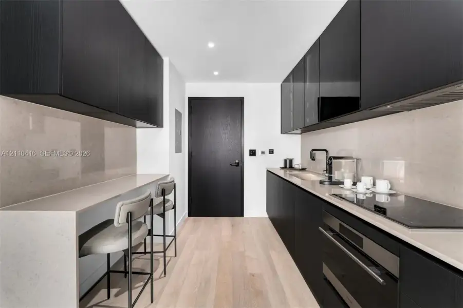 Furnished interior view inside a new home in , Miami (Image 13).