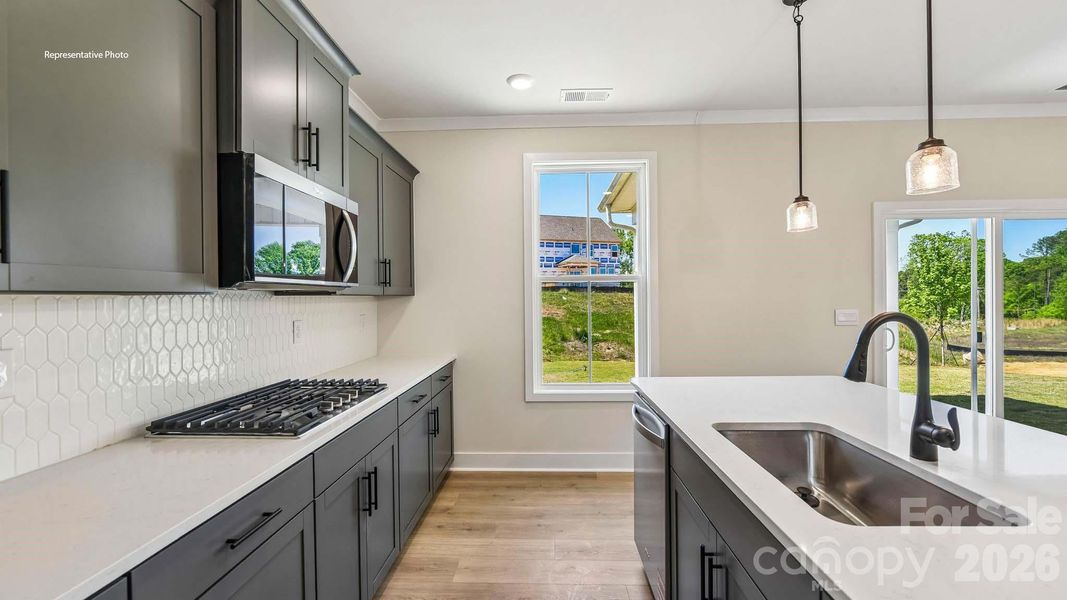 Furnished interior view inside a new home in Avalon of Gastonia, Gastonia (Image 7).