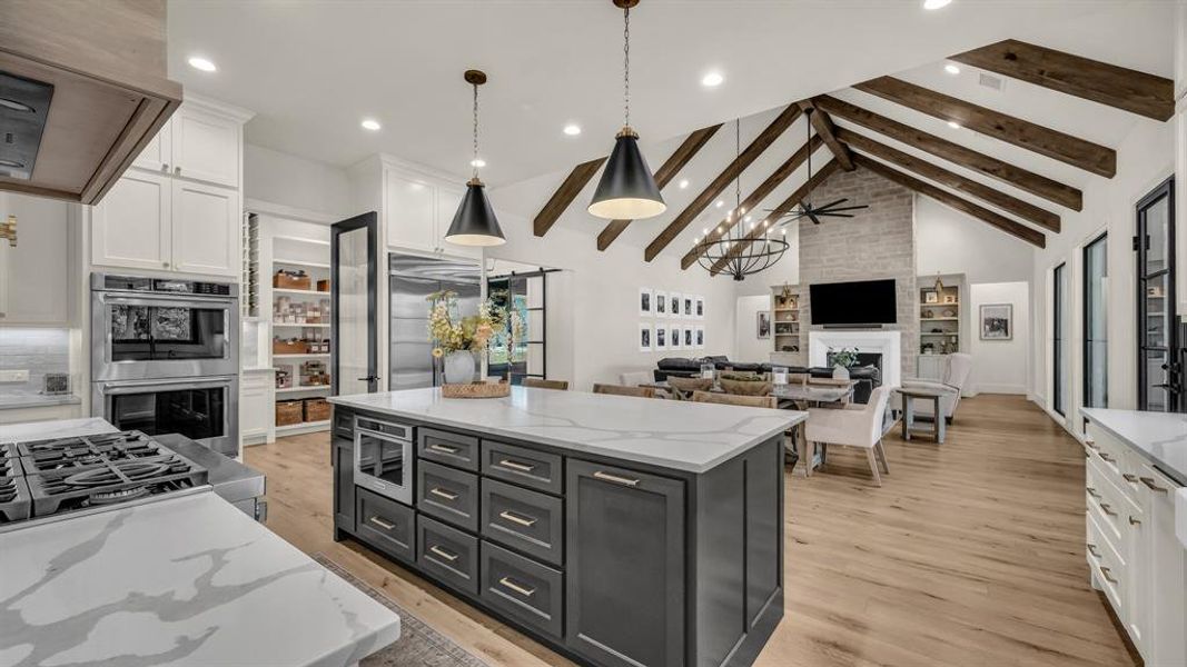 Furnished interior view inside a new home in , Weatherford (Image 14).
