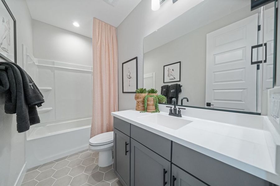 Furnished interior view inside a new home in Estrella, Goodyear (Image 10).