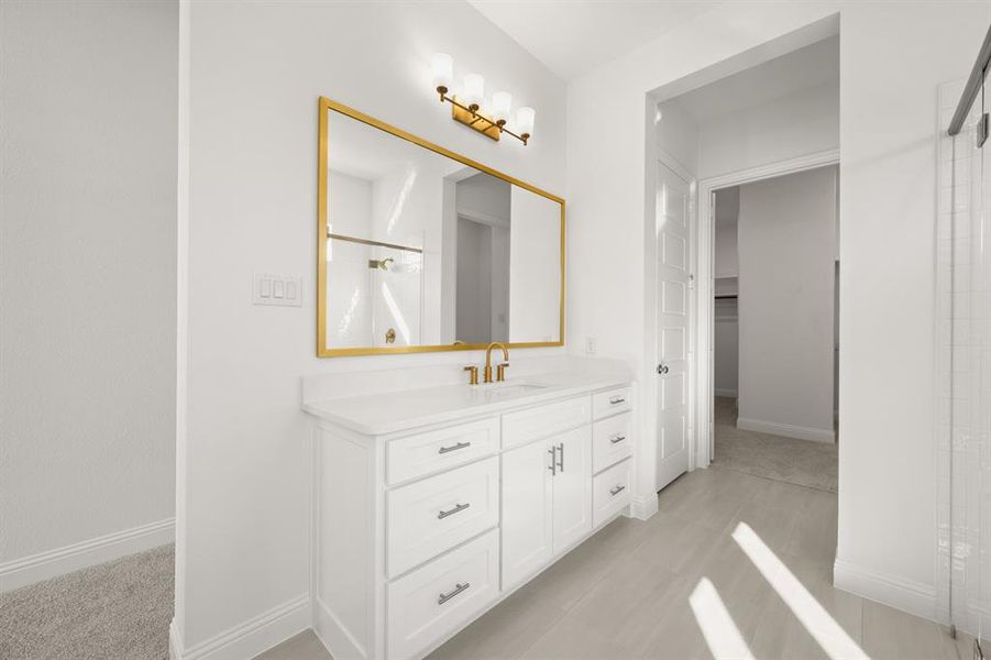 Furnished interior view inside a new home in Rockwood 90', Mansfield (Image 5).