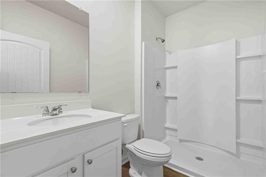 Furnished interior view inside a new home in , Dawsonville (Image 11).