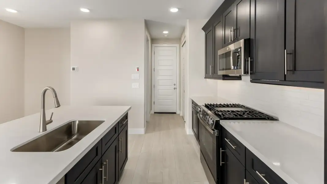 Furnished interior view inside a new home in Flora at Surprise City Center, Surprise (Image 10).