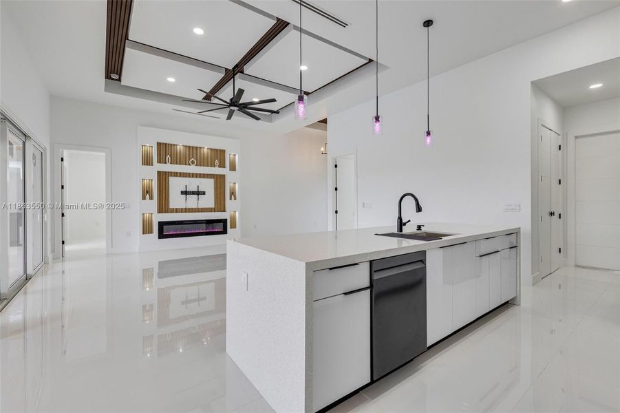 Furnished interior view inside a new home in , Cape Coral (Image 5). Furnished interior view inside a new home in , Cape Coral (Image 5).