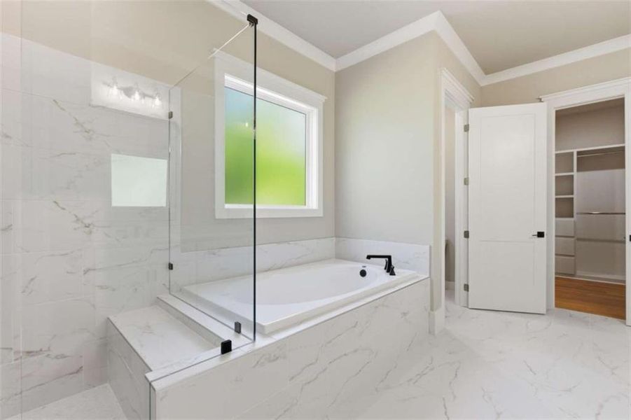 Furnished interior view inside a new home in , Clarkesville (Image 10).