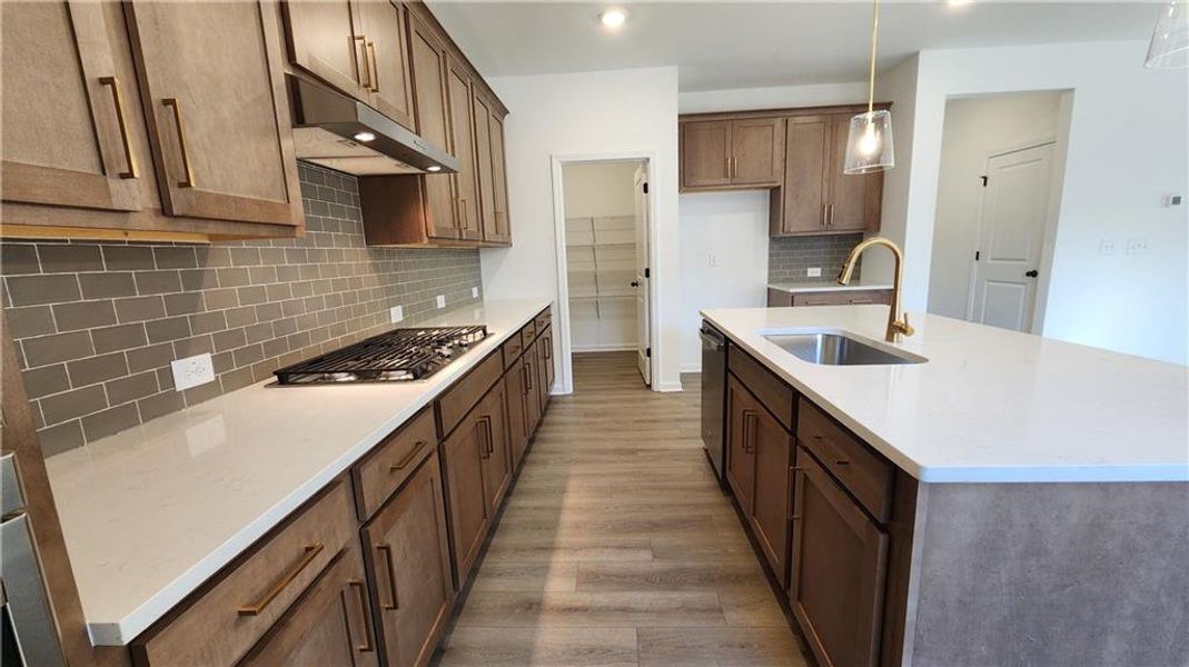 Furnished interior view inside a new home in The Estates at Casteel, Bethlehem (Image 12).