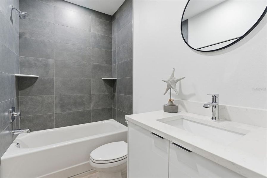 Furnished interior view inside a new home in Residences at Town Center, Madeira Beach (Image 10).