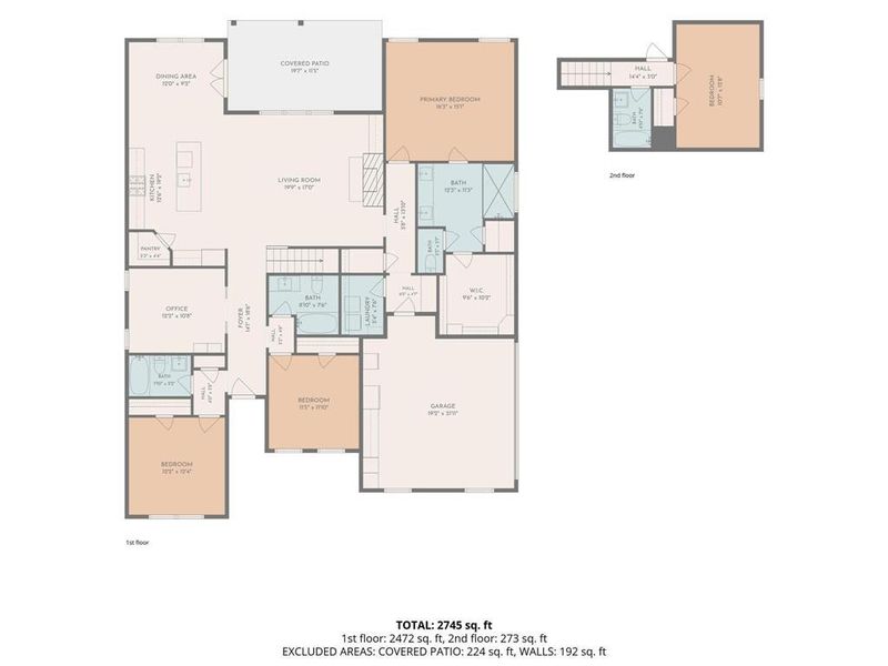 2D floor plan layout of this home in , Monroe, GA (Image 6). 2D floor plan layout of this home in , Monroe, GA (Image 6).