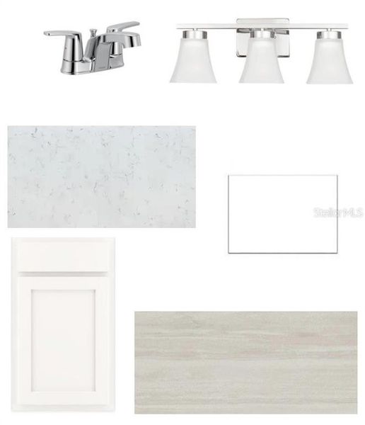 Sample of building materials used in homes in Coasterra, Palmetto (Image 4).