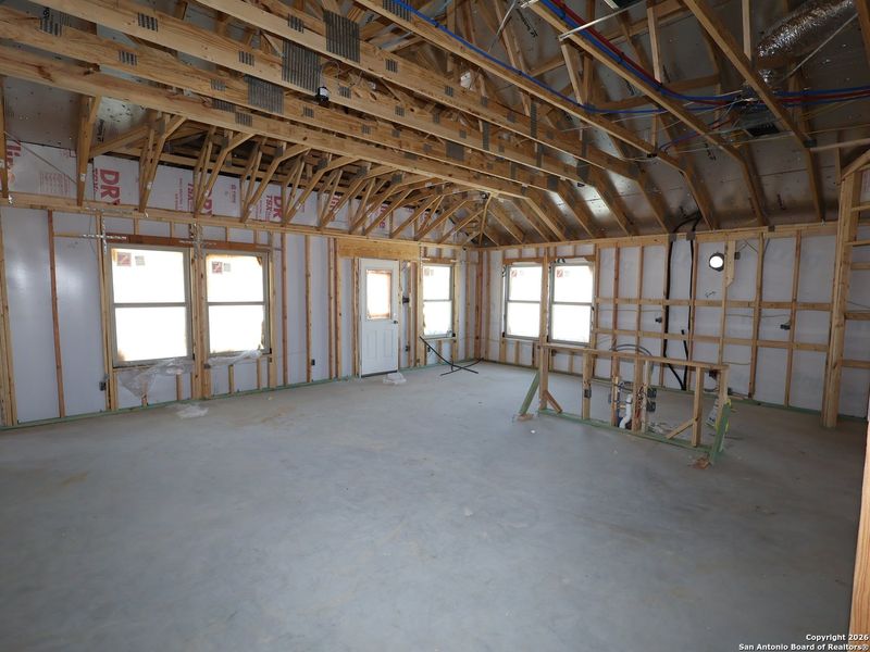 In-progress construction of a new home in Chaparral Ranch, Floresville, TX (Image 31).