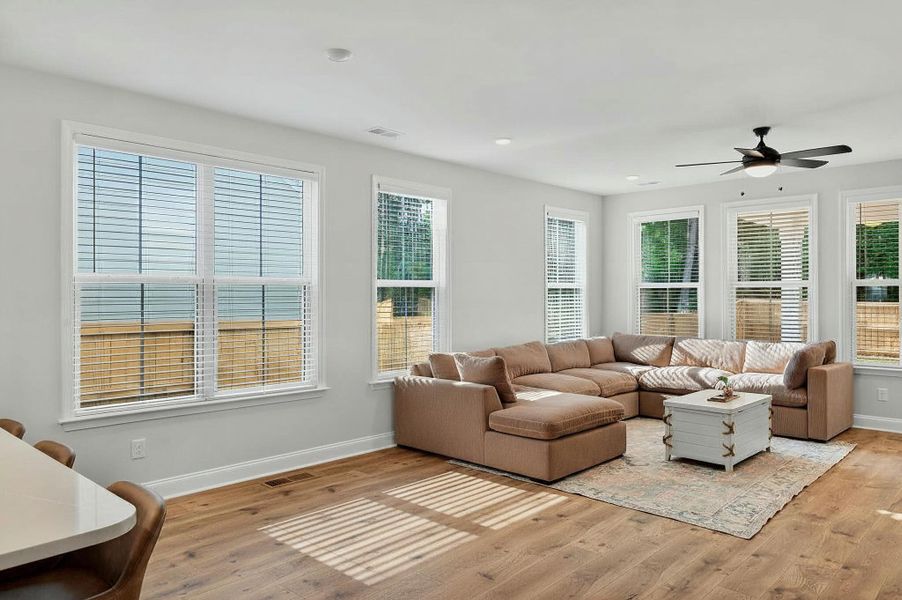 Furnished interior view inside a new home in , Moncks Corner (Image 9).