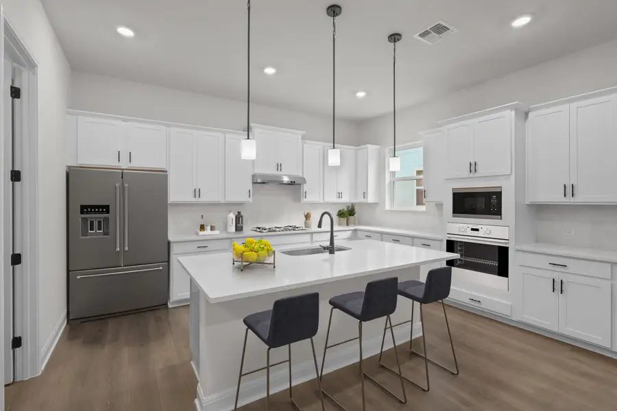 Representative furnished interior of a home built from the Monterrey by Beazer Homes in Cibolo Crossing, Universal City (Image 7).