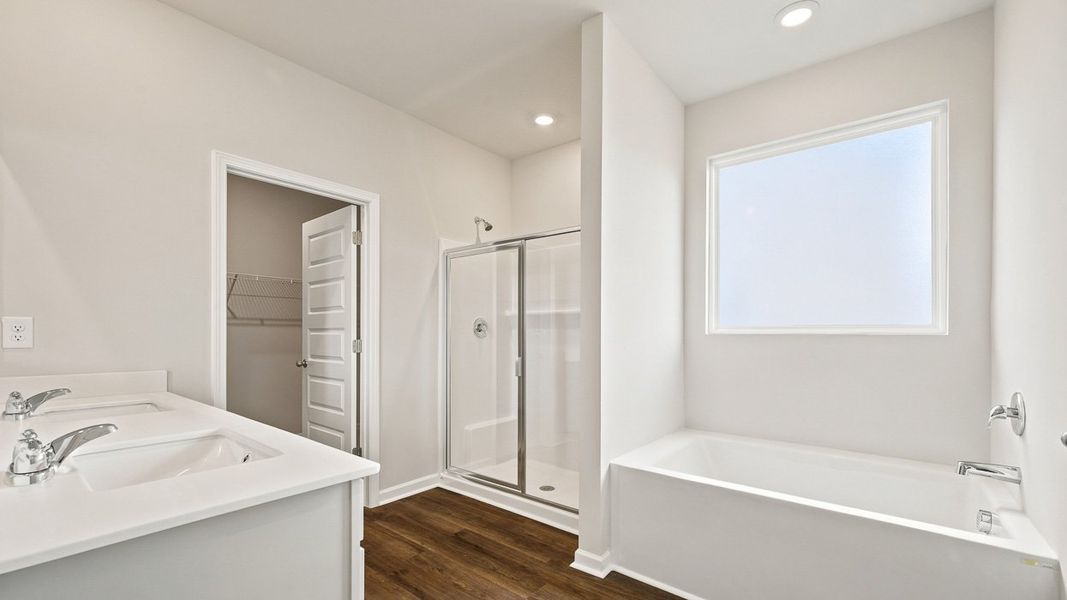 Furnished interior view inside a new home in Jackson Landing, Jefferson (Image 9). Furnished interior view inside a new home in Jackson Landing, Jefferson (Image 9).
