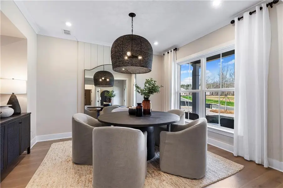 Furnished interior view inside a new home in Berkeley Mill, Cumming (Image 15).