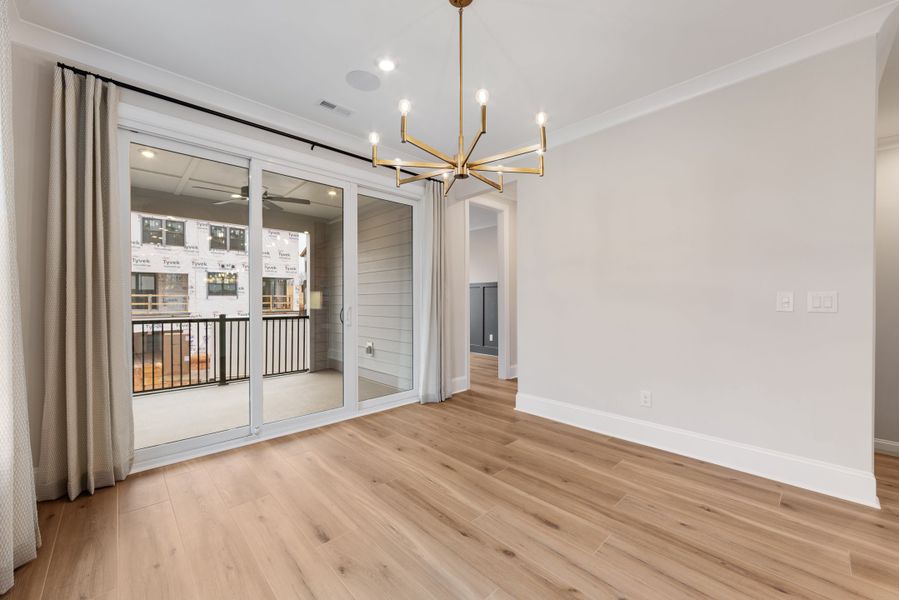 Representative unfurnished interior of a home built from the Marquis by Tri Pointe Homes in Ascend, Charlotte (Image 32).