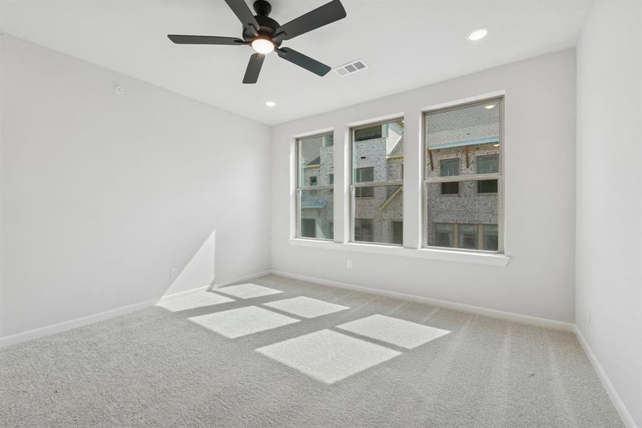 Spacious, unfurnished interior of a new home in Hillside at Las Colinas, Irving (Image 24). Spacious, unfurnished interior of a new home in Hillside at Las Colinas, Irving (Image 24).