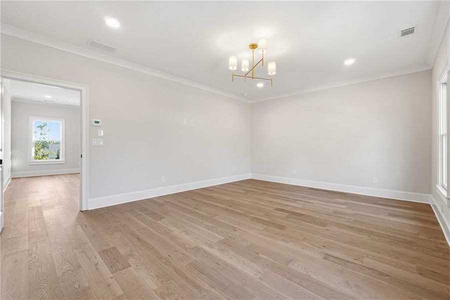 Spacious, unfurnished interior of a new home in , Marietta (Image 23).