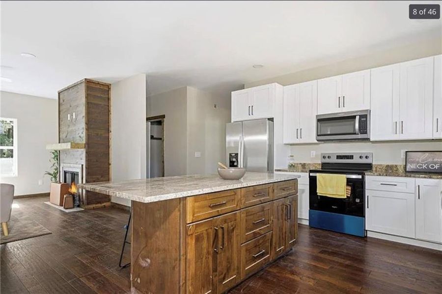 Furnished interior view inside a new home in , Ellijay (Image 3).