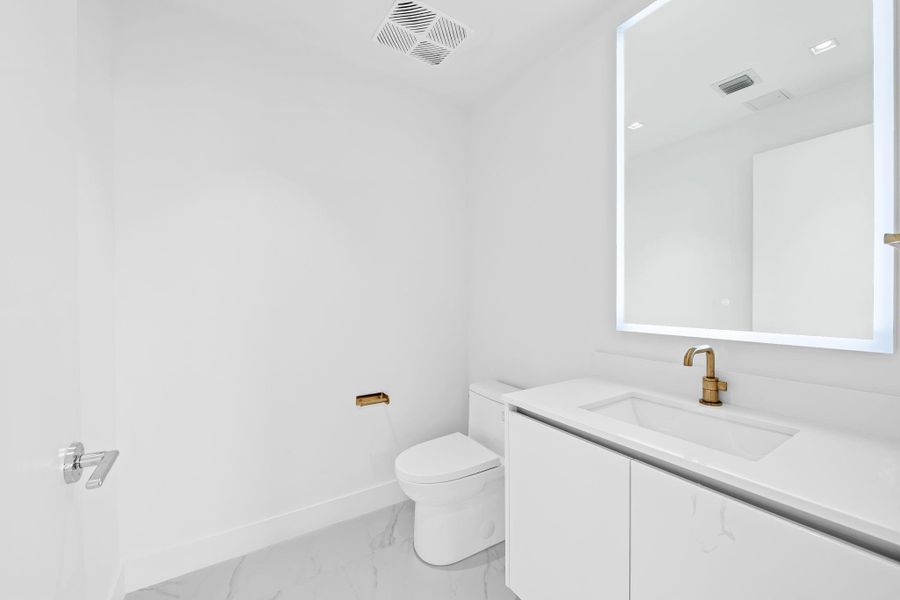 Furnished interior view inside a new home in Aria Reserve, Miami (Image 15). Furnished interior view inside a new home in Aria Reserve, Miami (Image 15).