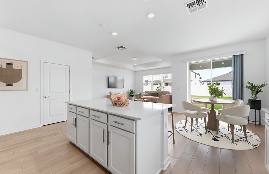 Furnished interior view inside a new home in Caldera, Spring Hill (Image 8).
