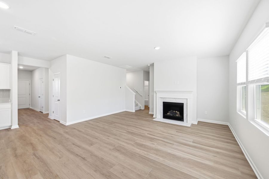 Spacious, unfurnished interior of a new home in Grand Arbor, Blythewood (Image 22).