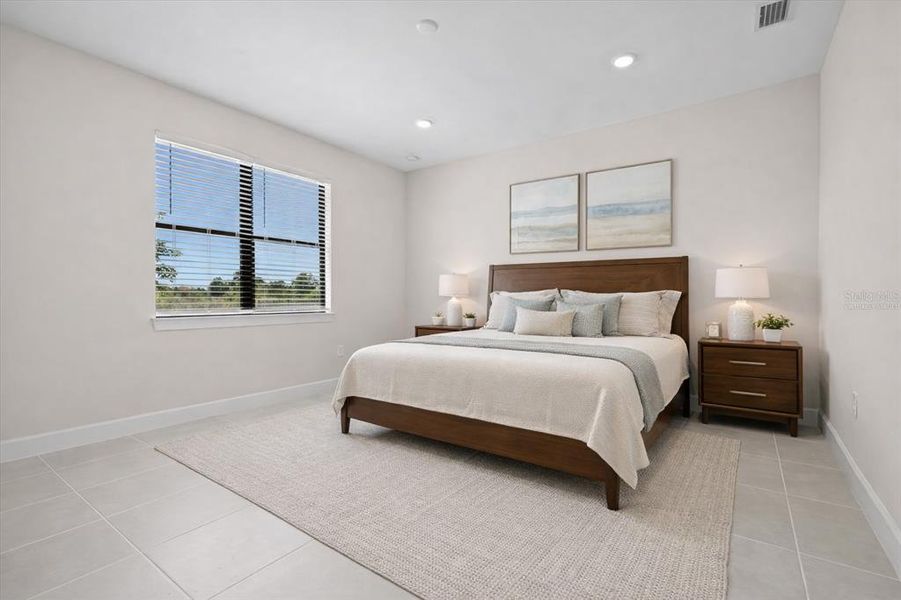 Furnished interior view inside a new home in , Nokomis (Image 9).