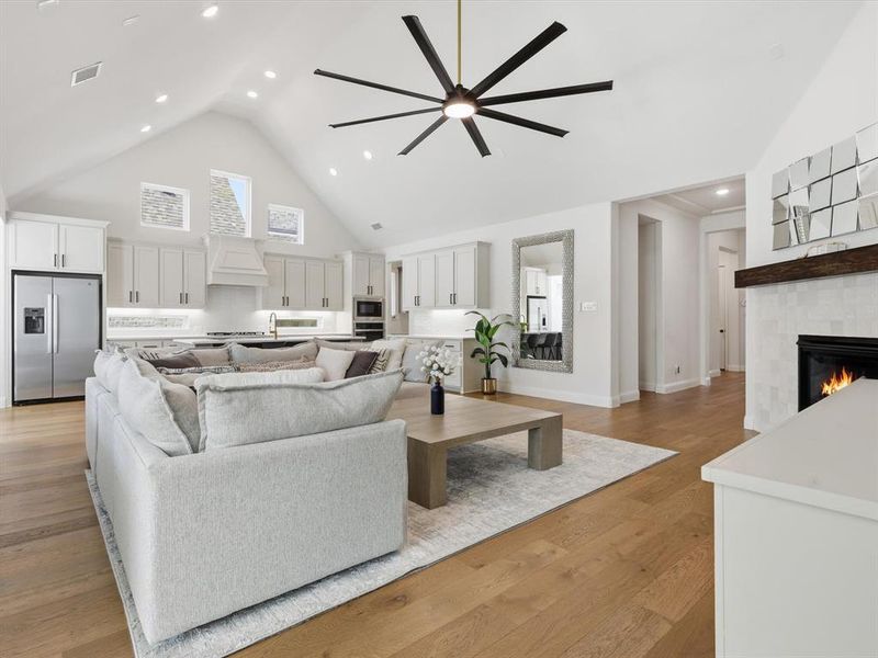 Furnished interior view inside a new home in Nelson Lake, Rockwall (Image 30). Furnished interior view inside a new home in Nelson Lake, Rockwall (Image 30).