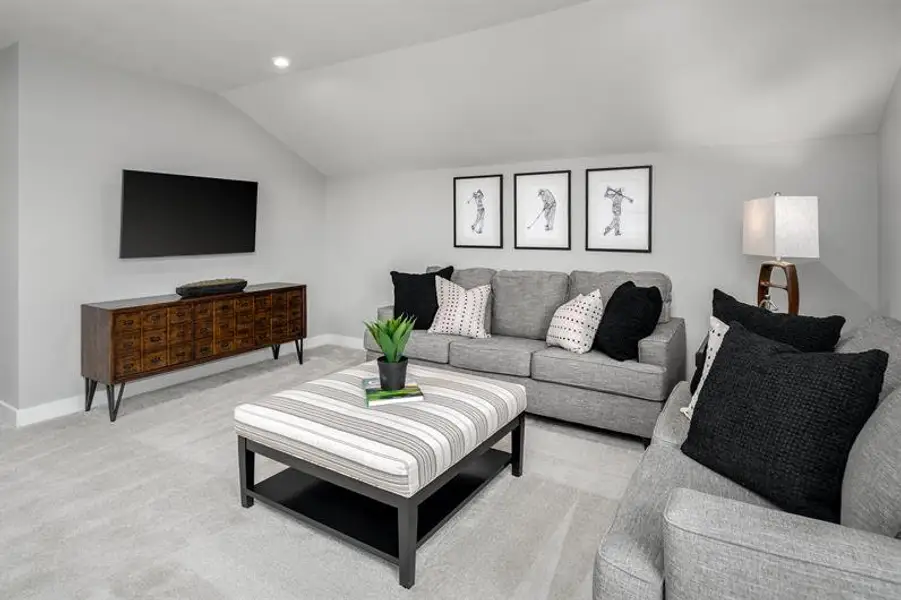 Representative furnished interior of a home built from the Bramante 2 Story by Ryan Homes in Berkeley, Spartanburg (Image 17).