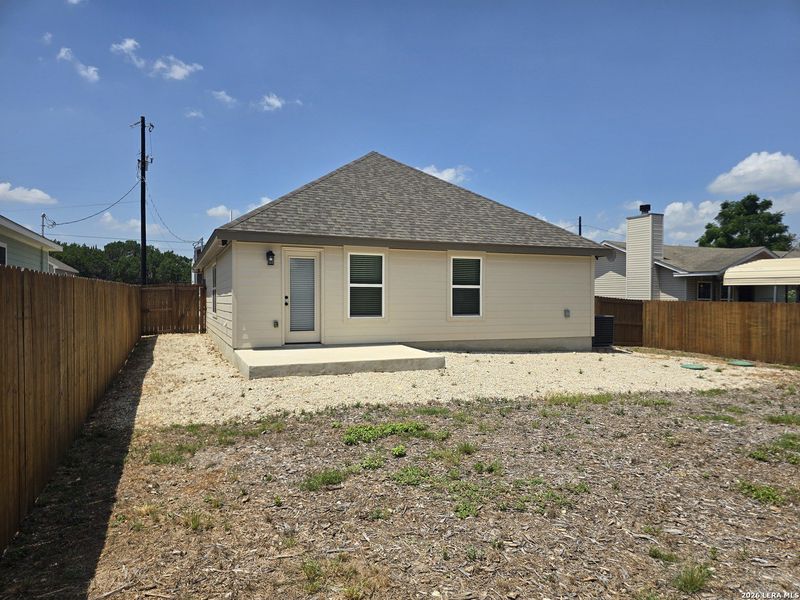 Exterior details and patio area of a home in , Canyon Lake (Image 4).