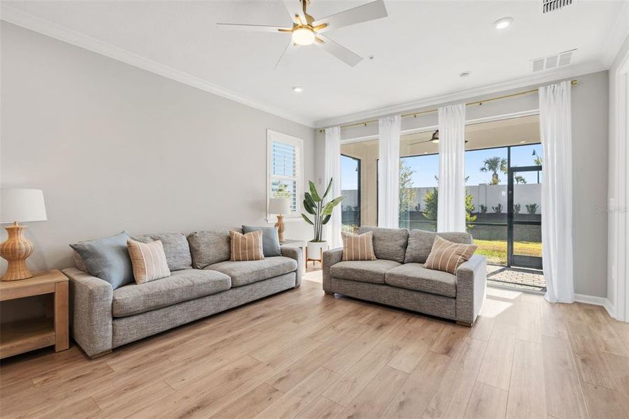 Furnished interior view inside a new home in , Venice (Image 18).