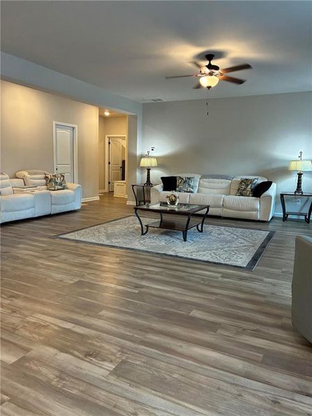 Furnished interior view inside a new home in , Locust Grove (Image 15).