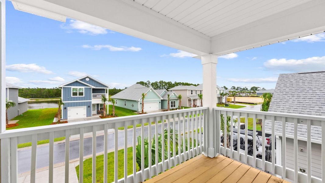 Representative exterior details of a home built from the The Monroe by D.R. Horton in WindMark Beach, Port Saint Joe (Image 3).