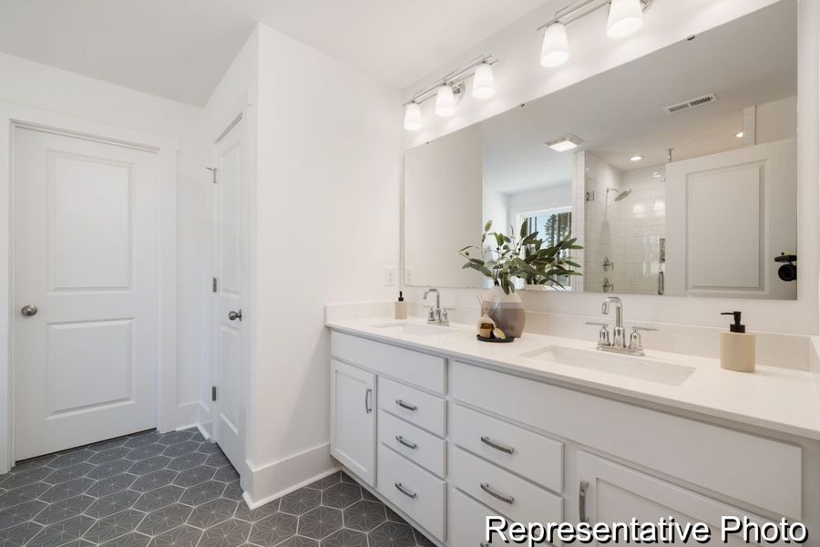 Furnished interior view inside a new home in Morrow Brook, Albemarle (Image 22).