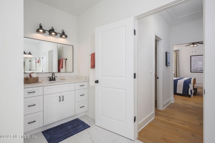 Furnished interior view inside a new home in , St. Augustine (Image 18).