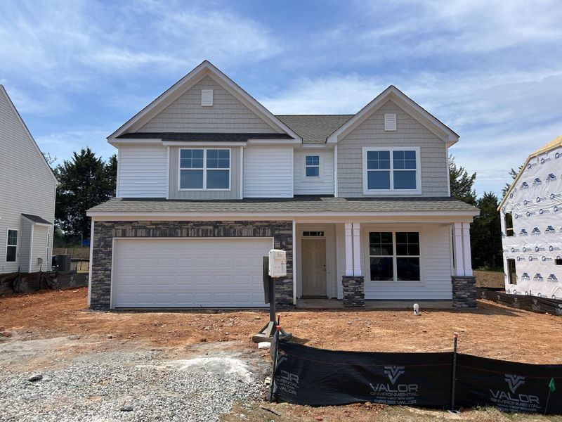 In-progress construction of a new home in Pisgah Park, Kernersville, NC (Image 4).
