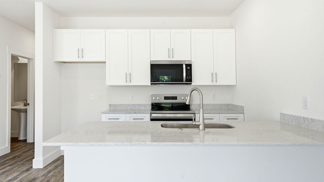Furnished interior view inside a new home in The Arbor Townhomes, Kingsport (Image 6).