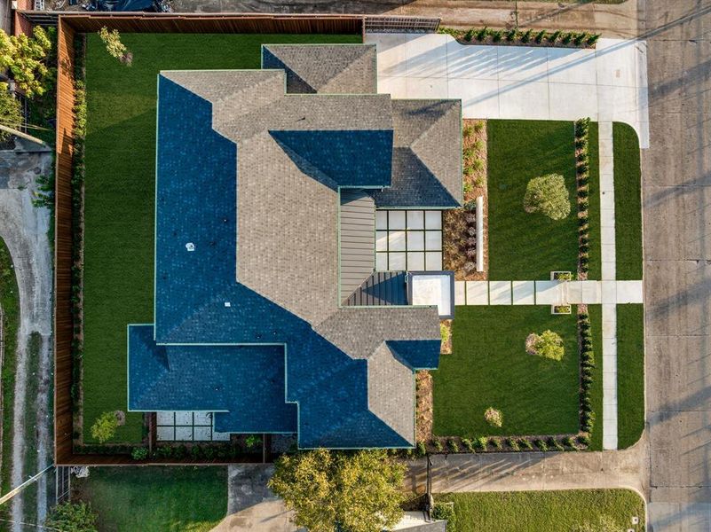 Aerial view of property and surrounding area Aerial view of property and surrounding area