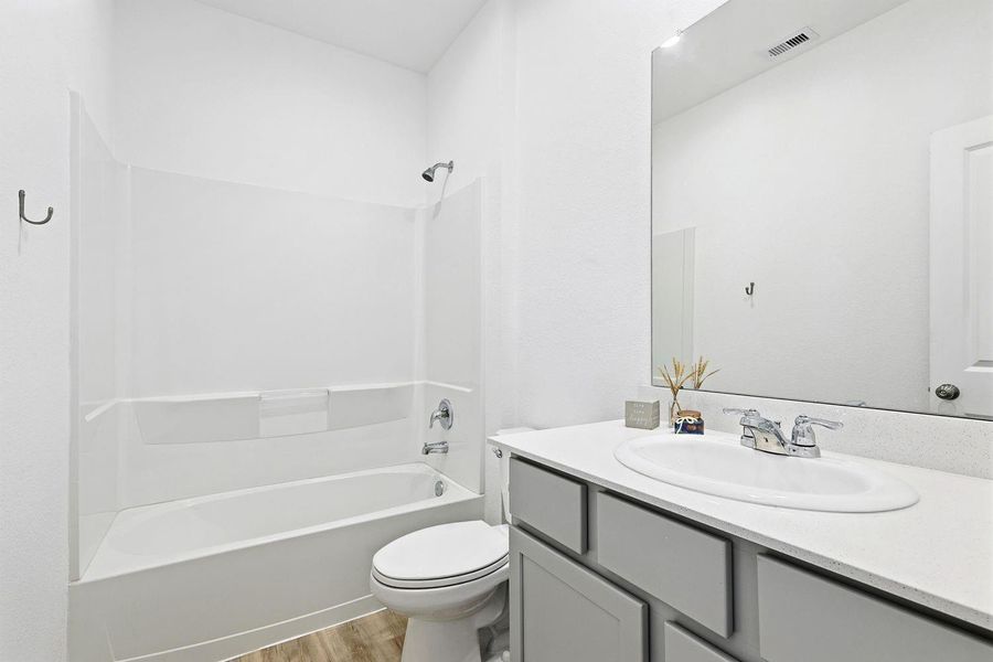 Furnished interior view inside a new home in Winward: Wildflower II Collection, Katy (Image 5). Furnished interior view inside a new home in Winward: Wildflower II Collection, Katy (Image 5).