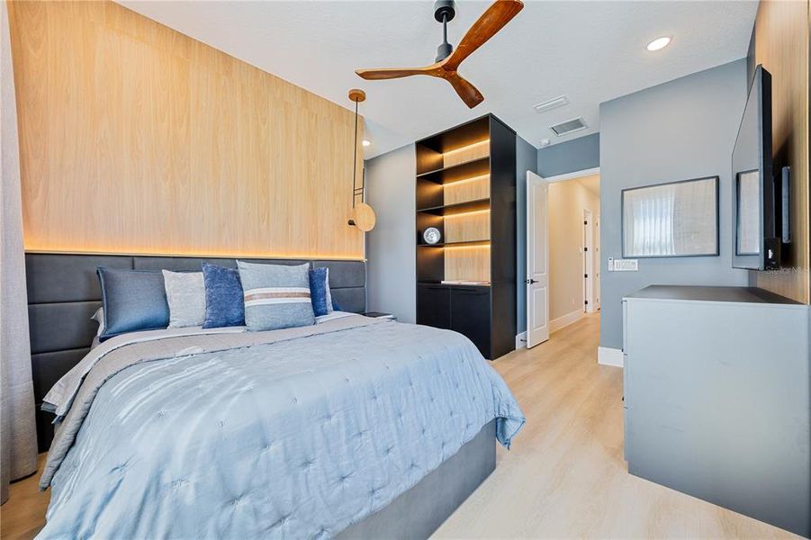 Furnished interior view inside a new home in Avalon Ridge, Winter Garden (Image 24).