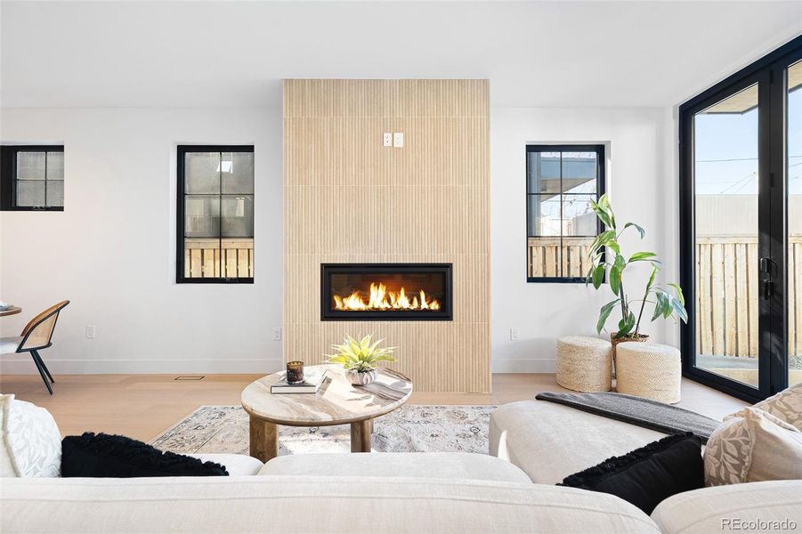 Furnished interior view inside a new home in , Denver (Image 9).